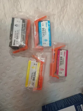 2 Cartuchos colores Tinta Ankink 903XL