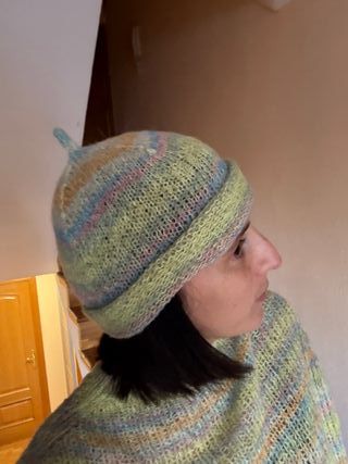 Chaleco de punto unisex multicolor