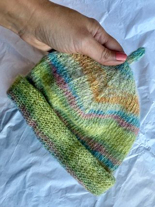 Chaleco de punto unisex multicolor