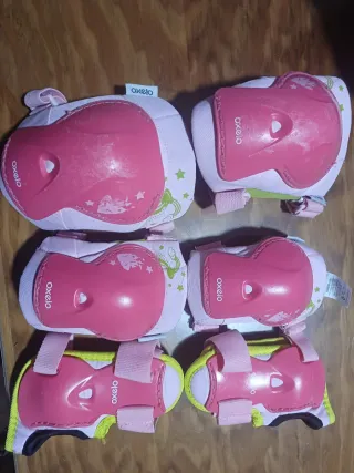 Protecciones Oxelo para patines (rodillas y codos)
