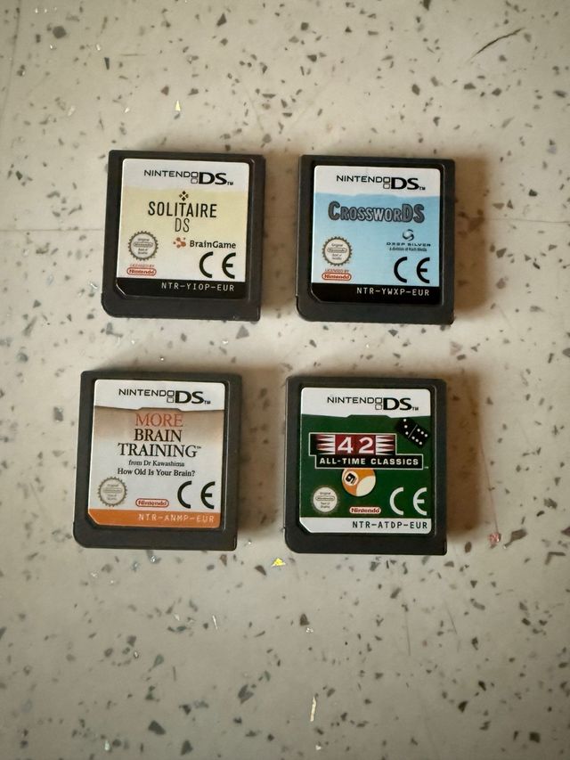 Lote 4 juegos Nintendo DS