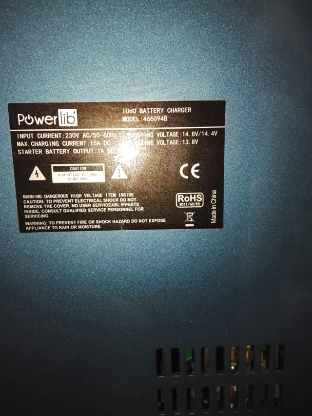 Inversor Power lib SMARTCHARGE 15A
