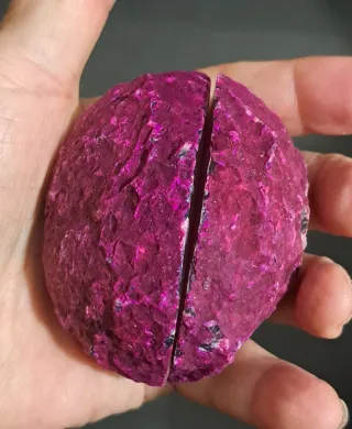 Geode Agata Rosa e Viola