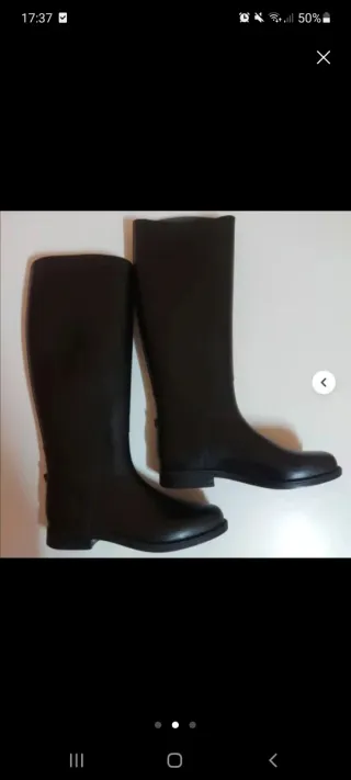 Botas de agua Fouganza negras