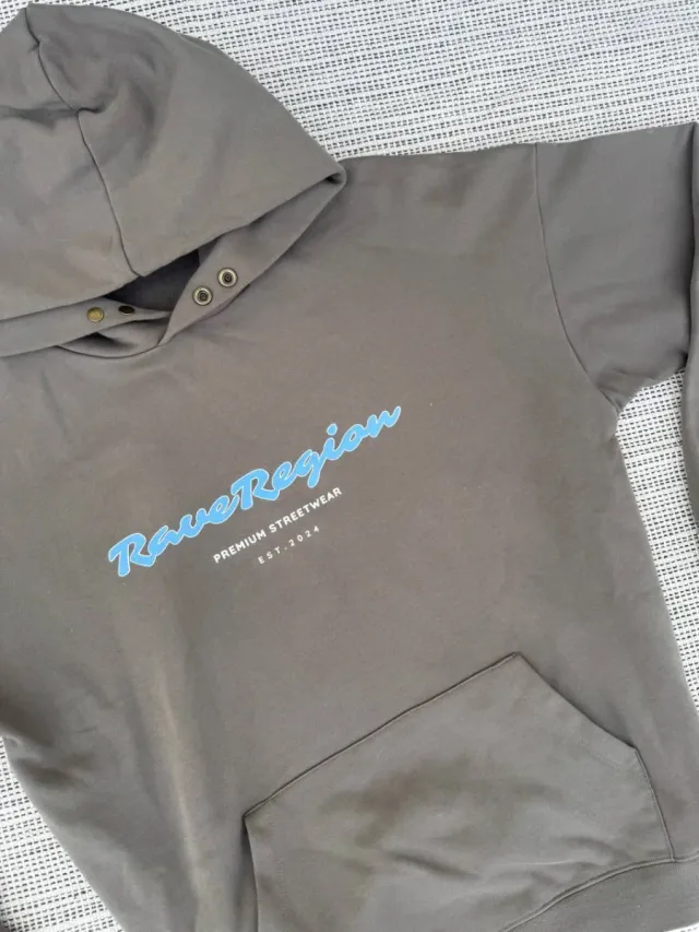 Sudadera Unisex RAVE X REGION Marrón Talla Única