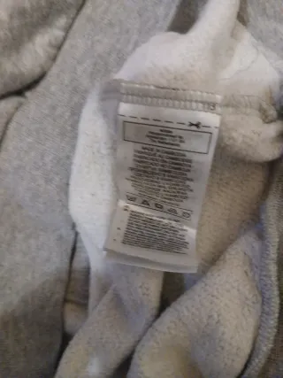 Felpa Adidas uomo girocollo TG S grigio