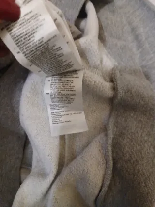 Felpa Adidas uomo girocollo TG S grigio