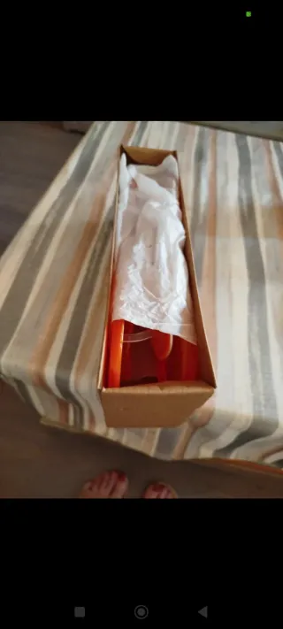 Zapatillas de agua naranjas sin estrenar