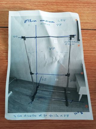 Burro Ropa Extensible Carga Pesada