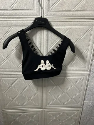 Top donna Kappa nero
