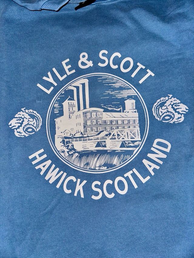 Sudadera Lyle & Scott Hawick Scotland Azul