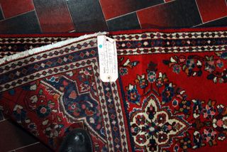 Antico Tappeto Jozan Saruk Americano 125x63 CM