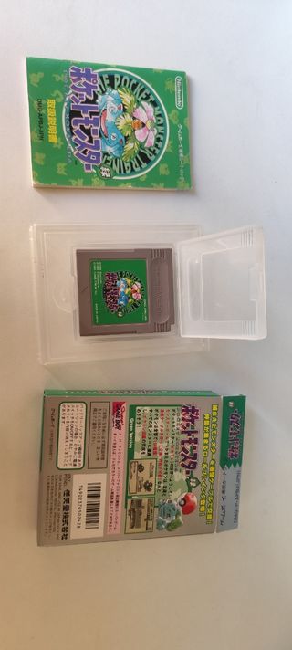 Pokemon Verde JP Game Boy Nintendo RPG