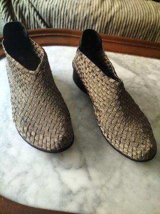 Zapatos mujer planos con pequeña plataforma