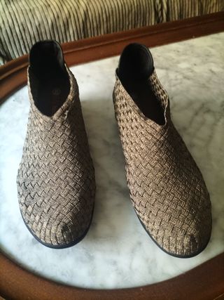 Zapatos mujer planos con pequeña plataforma