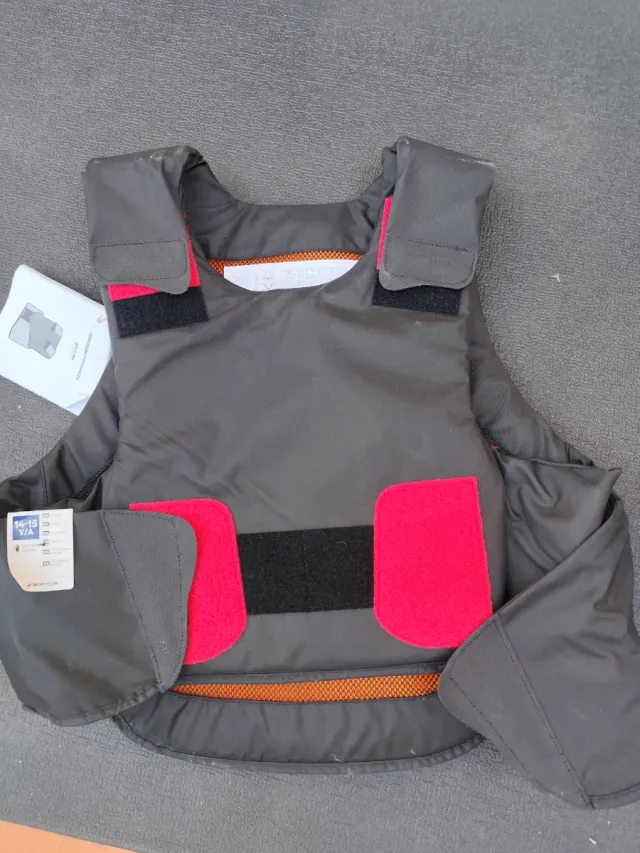 Chaleco protector equitación