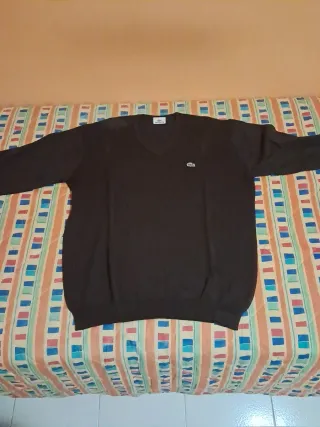 Maglioncino Lacoste marrone
