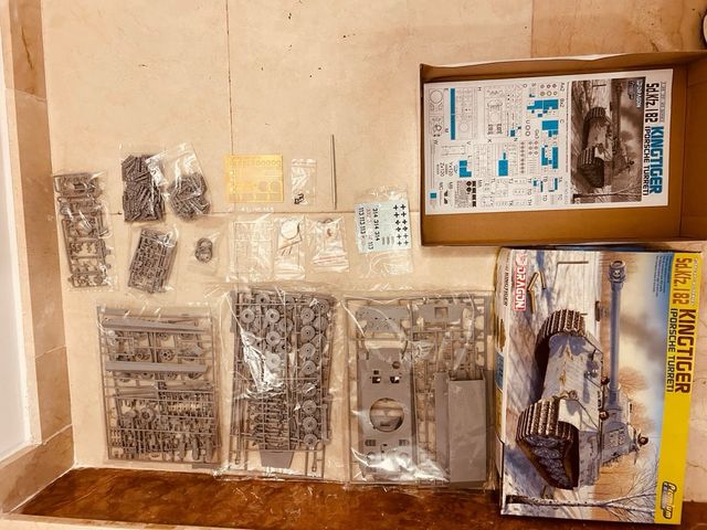 Maqueta Dragon King Tiger (Porsche Turret)