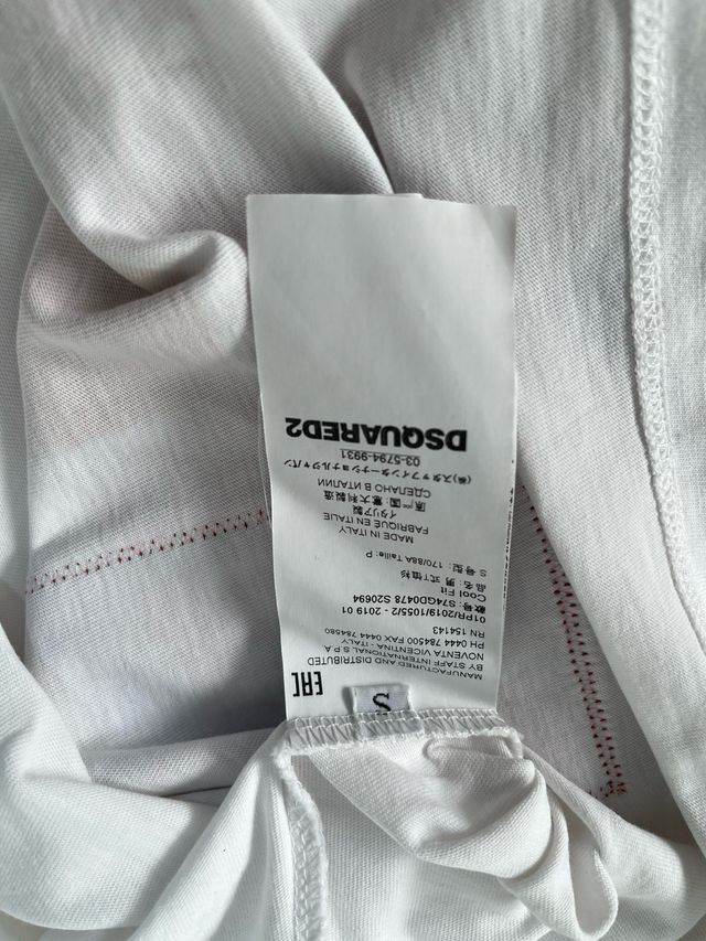 Camiseta Dsquared2 Acid $1.00 Talla S