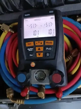 Manómetros digitales Testo 550 Frío