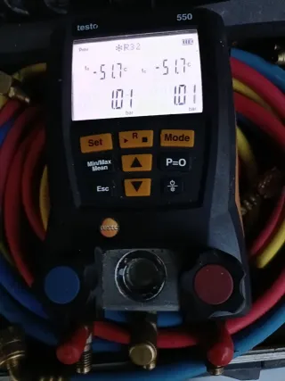 Manómetros digitales Testo 550 Frío