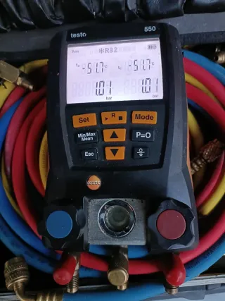 Manómetros digitales Testo 550 Frío