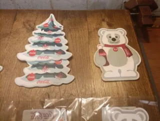 Porta posate Coca Cola Natale Trudi