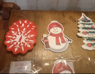 Porta posate Coca Cola Natale Trudi