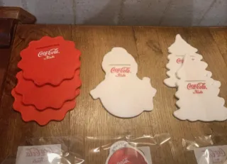 Porta posate Coca Cola Natale Trudi
