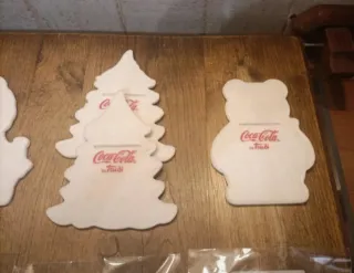 Porta posate Coca Cola Natale Trudi