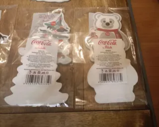 Porta posate Coca Cola Natale Trudi