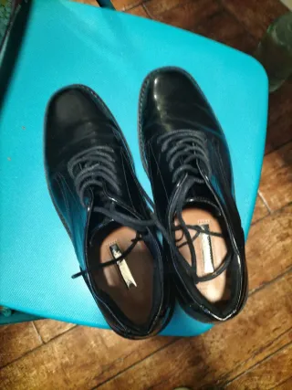 Zapatos negros de vestir mujer