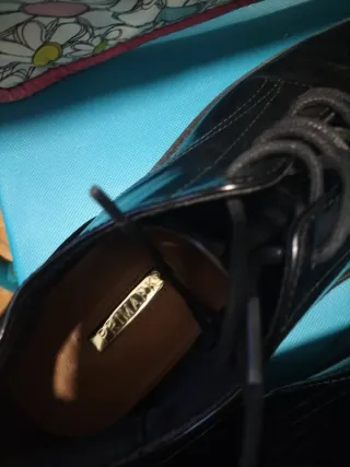 Zapatos negros de vestir mujer