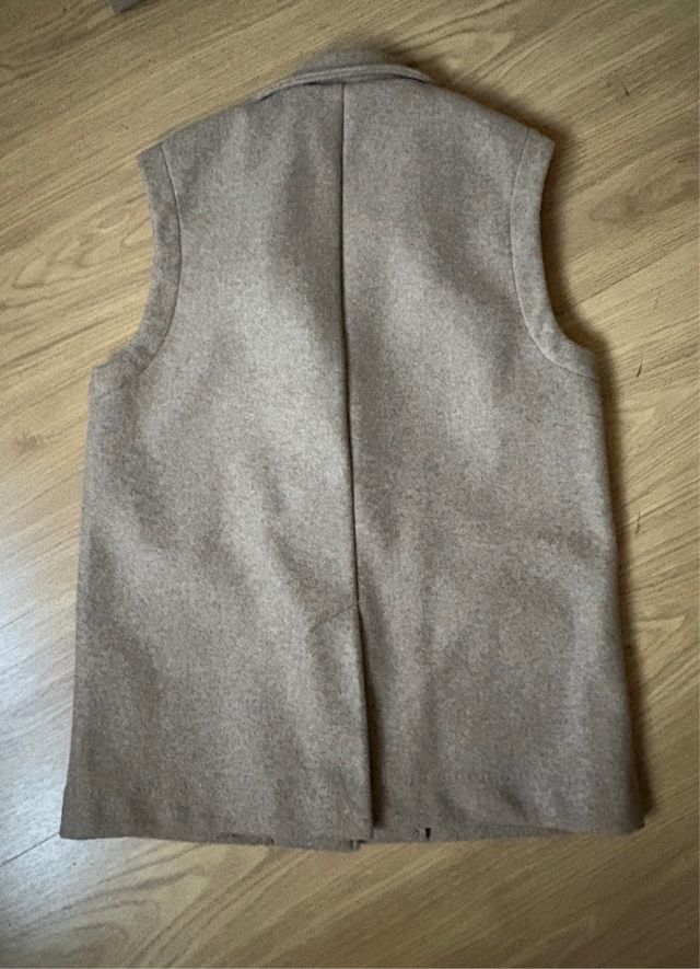 Chaleco Massimo Dutti Beige talla única