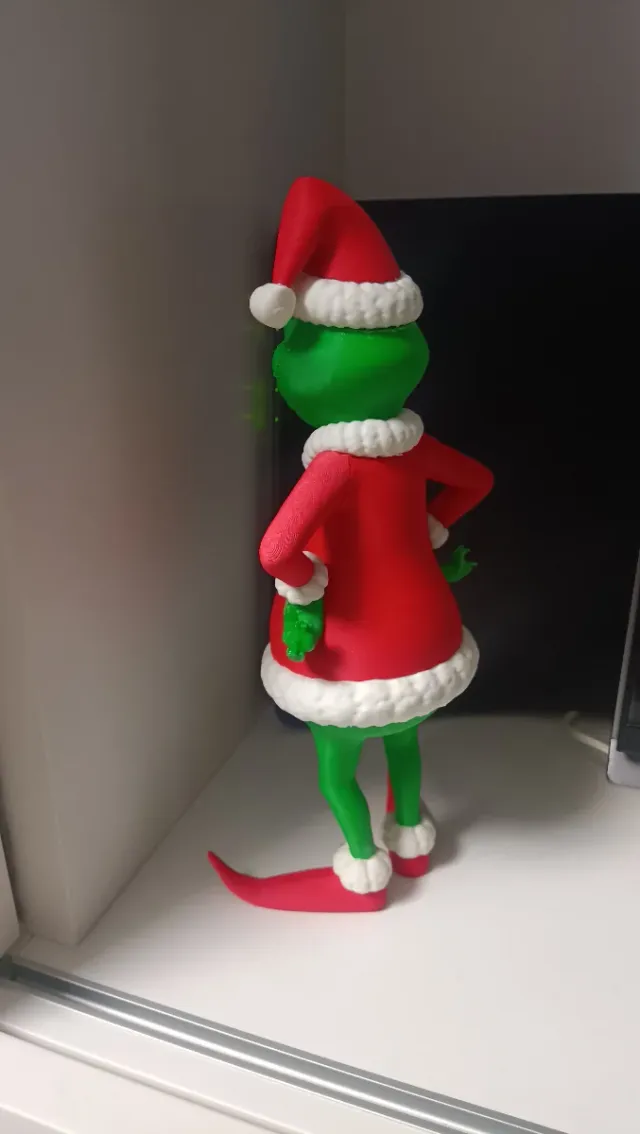 Figura Grinch Navidad Plástico