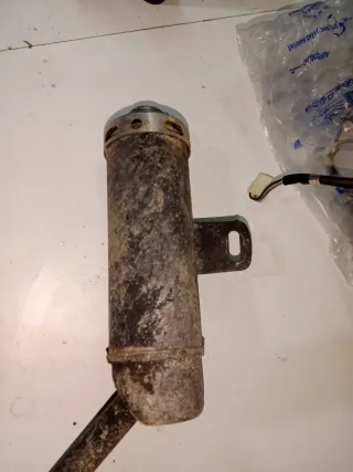 Tubo de escape 4T Quad