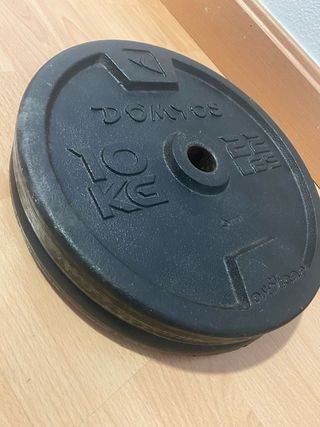 Discos de peso Domyos 10 kg