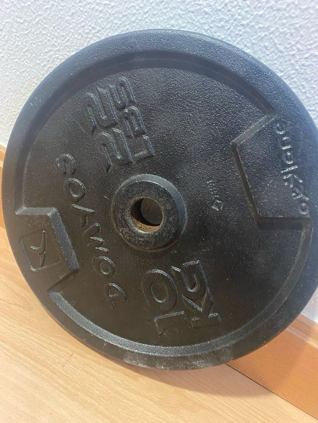 Discos de peso Domyos 10 kg