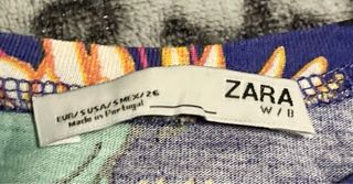 Camiseta Zara Koi y Flores