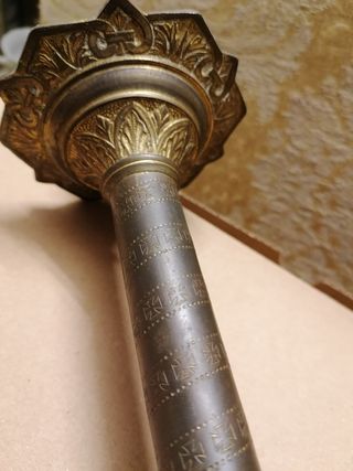 Coppia Candelabri Antichi da Altare