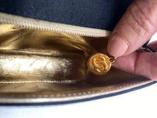 Bolso Chanel Trendy CC Negro Dorado