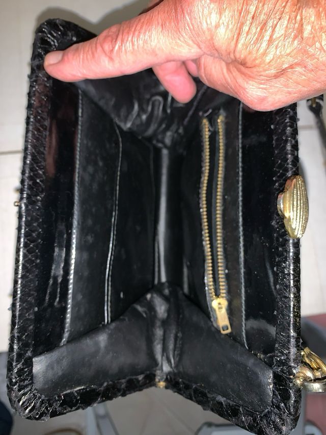 Borsetta pitone anni '60