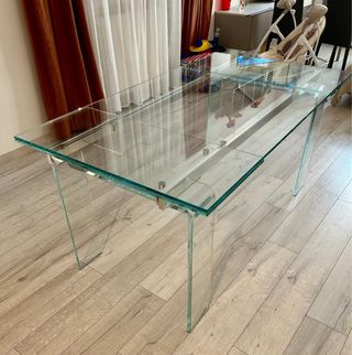 Tavolo in cristallo Riflessi