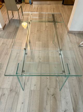 Tavolo in cristallo Riflessi