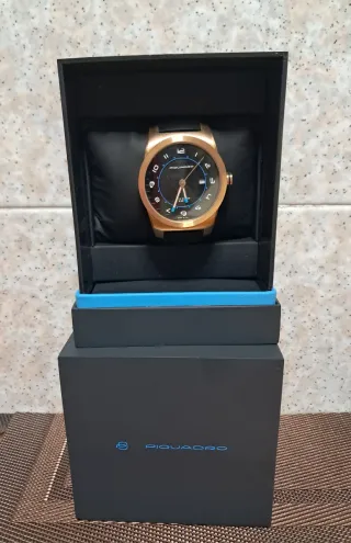 Orologio Piquadro Uomo Oro Nero