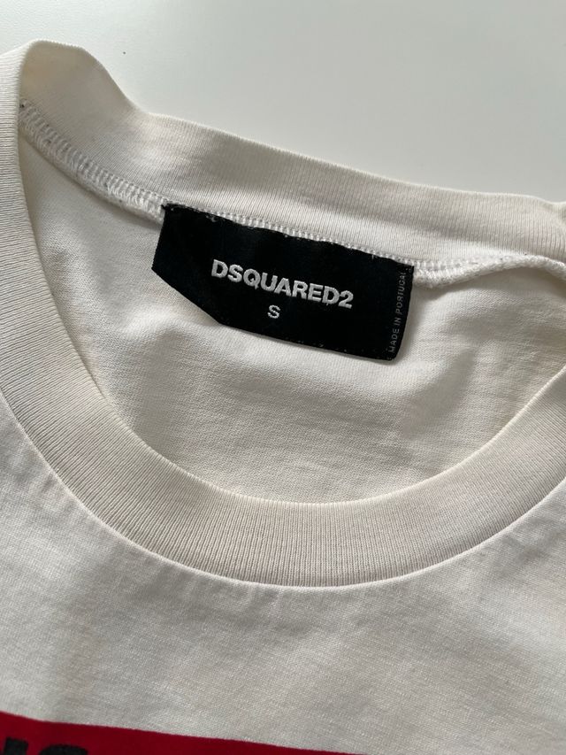 Camiseta DSQUARED2 Punk'n'Roll Brothers Talla S