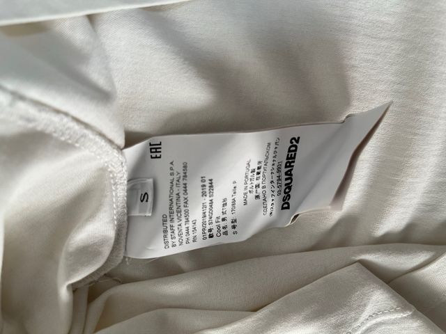 Camiseta DSQUARED2 Punk'n'Roll Brothers Talla S