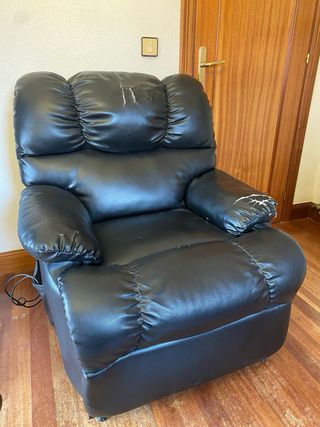 Sillón relax masaje, calor y elevador