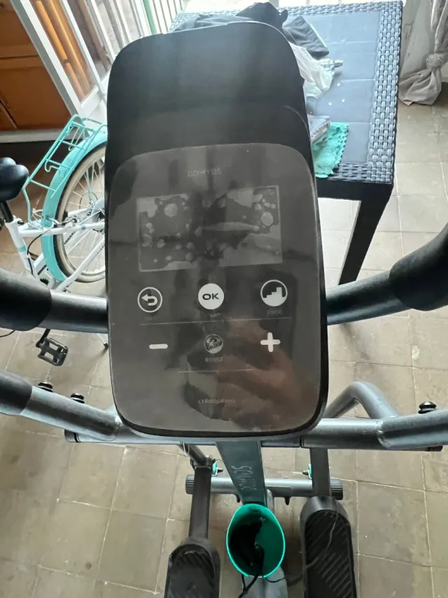 Bicicleta Elíptica Negra