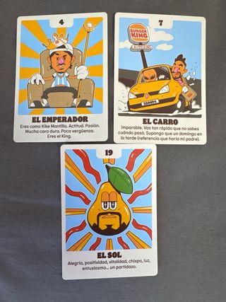 Cartas IlloJuan x Burger King BrujIlloJuan